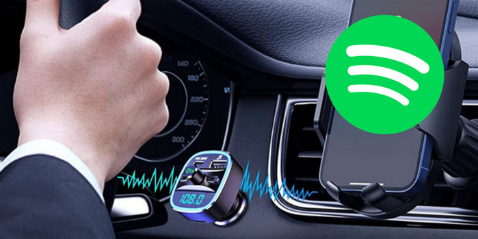 Play Spotify Music in the Car with FM Transmitter
